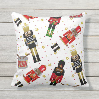 Black Nutkraker Pillow-decor Buitenkussen