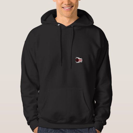 Black Nutrax-hoody Hoodie (Voorkant)