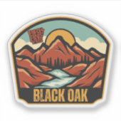 Black Oak, Arkansas Sticker (Voorkant)