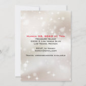 Black Off White Poker Chip Las Vegas Birthday Kaart (Achterkant)