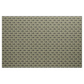 Black Olive Green V-22 Osprey Side Uitzicht Patter Stof (Fat Quarter)