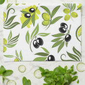 Black Olives  Theedoek (Gevouwen)