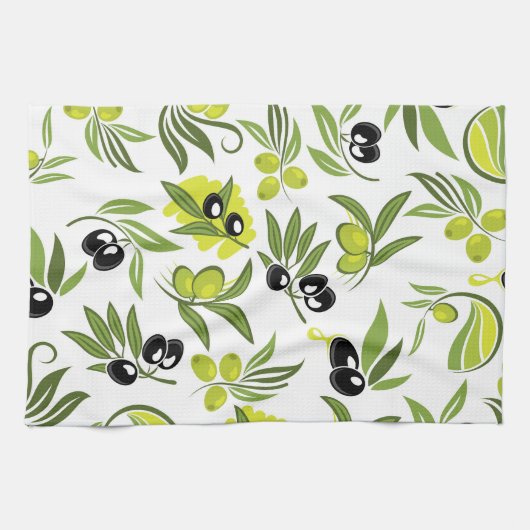 Black Olives  Theedoek (Horizontaal)