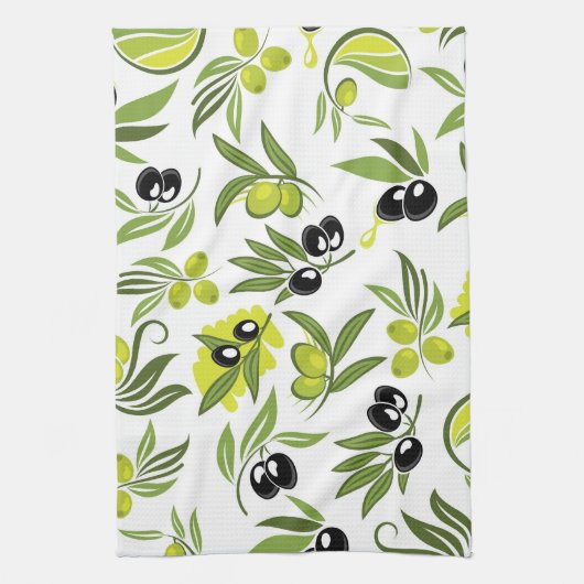 Black Olives  Theedoek (Verticaal)