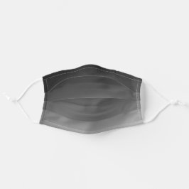 Black Ombre Modern Unisex Stoffen Mondkapje
