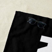 Black Ombré run Active Sports Strandlaken (In situ)