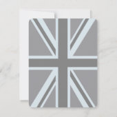 Black on Black Keep Calm en Jouw tekst Union Jack (Achterkant)