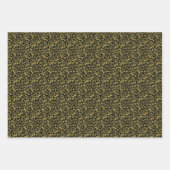 Black Onyx en Gold Inpakpapier Vel (Voorkant 3)