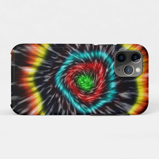 Black Opal Tie Dye Case-Mate iPhone Case (Achterkant (horizontaal))