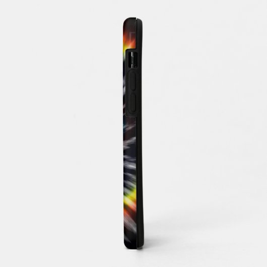 Black Opal Tie Dye Case-Mate iPhone Case (Achterkant/links)