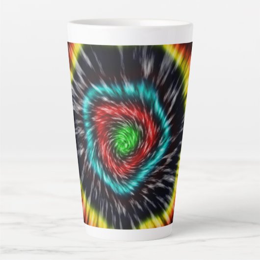 Black Opal Tie Dye Latte Mok (Voorkant)