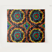 Black Opal Tie Dye Wandkleed (Voorkant (horizontaal))