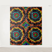 Black Opal Tie Dye Wandkleed (Voorkant)