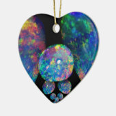 Black Opals Extradinair Gifts van Sharles Keramisch Ornament (Links)