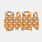 BLACK ORANGE HAPPY HALLOWEEN PUMPKINS SPIDERS BEDANKDOOSJES (Uitgevouwen)