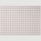 Black & Orange Striped Tissue Paper Tissuepapier (Voorkant)