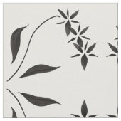 Black Orchid Abstract ventilatorpatroon Stof (Close Up)