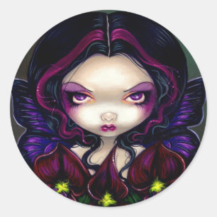 "Black Orchid Fairy" Sticker