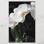 Black Orchid Flyer, Wedding Program, Menu of Ander (Achterkant)