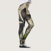 Black Orchid Spiderweb Floral Leggings (Rechts)