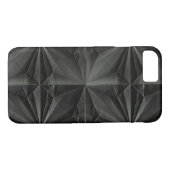 Black Origami Folded Paper Case-Mate iPhone Case (Achterkant (Horizontaal))