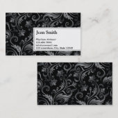 Black Ornament Physician Assistant Visitekaartje (Voorkant / Achterkant)