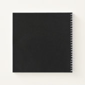 Black Our Bucket List Couples Keepslag Notitieboek (Achterkant)