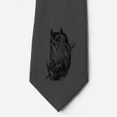 Black Owl | STROPDAS | Kool en zwart