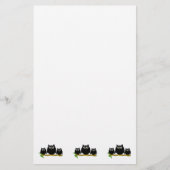 Black Owls Design Briefpapier (Voorkant)