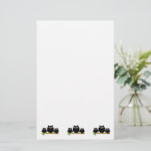 Black Owls Design Briefpapier (Staand voorkant)