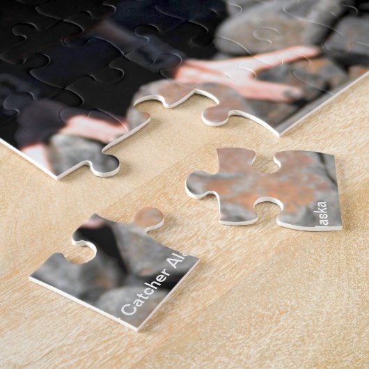 Black Oyster Catcher Alaska Legpuzzel (Zijkant)