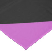 Black Paars Hypnotic Heart Love Pattern Tafelkleed (Gekanteld)