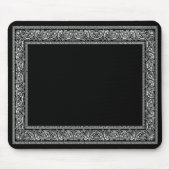 Black Paisley Bandana Muismat (Voorkant)