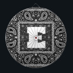 Black Paisley Bandana Verjaardag Hip Hop Rap Scarf Dartbord<br><div class="desc">Black Paisley Bandana Verjaardag Hip Hop Rap Scarf</div>