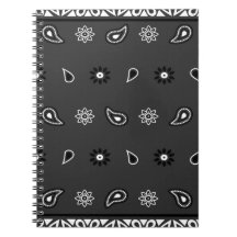 Black Paisley Bandana Verjaardag Hip Hop Rap Scarf