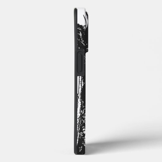 Black Palm Trees Case-Mate iPhone Case (Achterkant / Rechts)