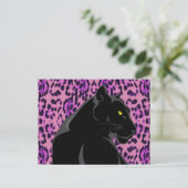 BLACK PANTHER ART BRIEFKAART (Staand voorkant)