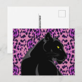 BLACK PANTHER ART BRIEFKAART (Voorkant / Achterkant)