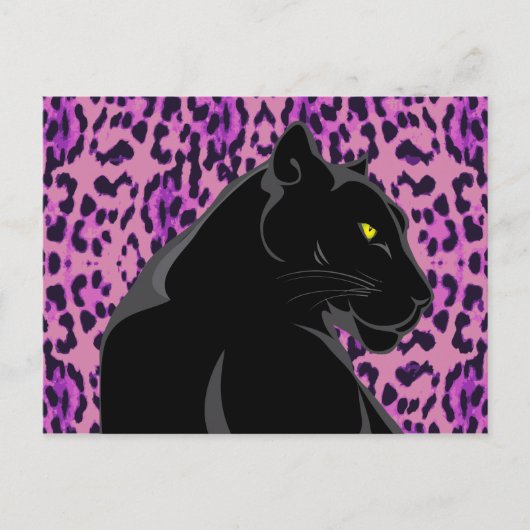 BLACK PANTHER ART BRIEFKAART (Voorkant)