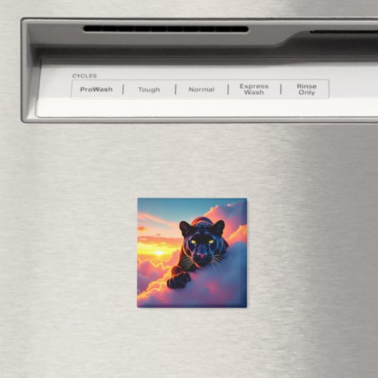 Black Panther Art Magneet (Insitu (Vaatwasser))