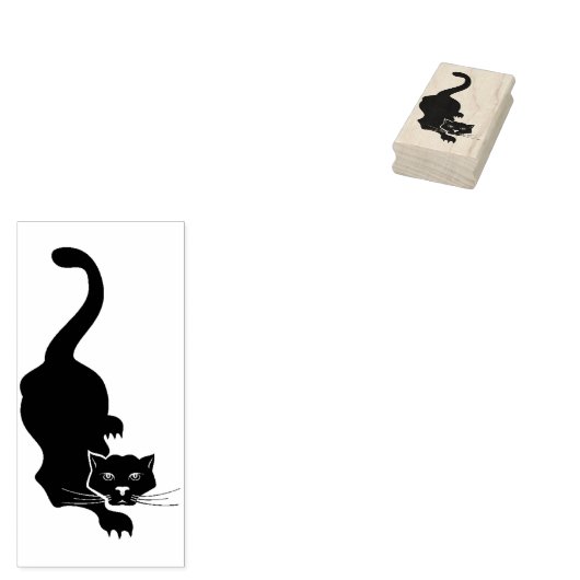 Black Panther Art-stempel Rubberstempel (Gestempeld)