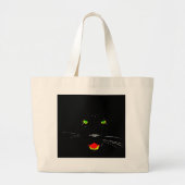 Black Panther Bag Grote Tote Bag (Voorkant)