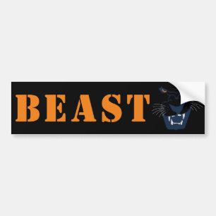 Black Panther Beast Bumpersticker