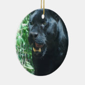Black Panther Cat Ornament (Rechts)