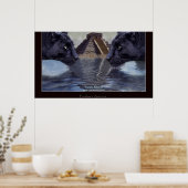 BLACK PANTHER & CHICHEN ITZA Art Poster (Keuken)