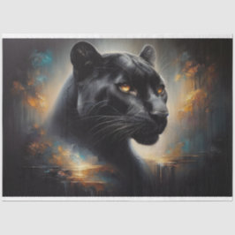 Black Panther Decoupage Tissue Paper Tissuepapier
