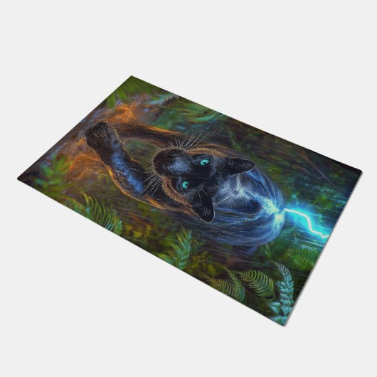 Black Panther Deurmat (Schuin)