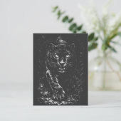 Black Panther — door BurnsInHell Briefkaart (Staand voorkant)