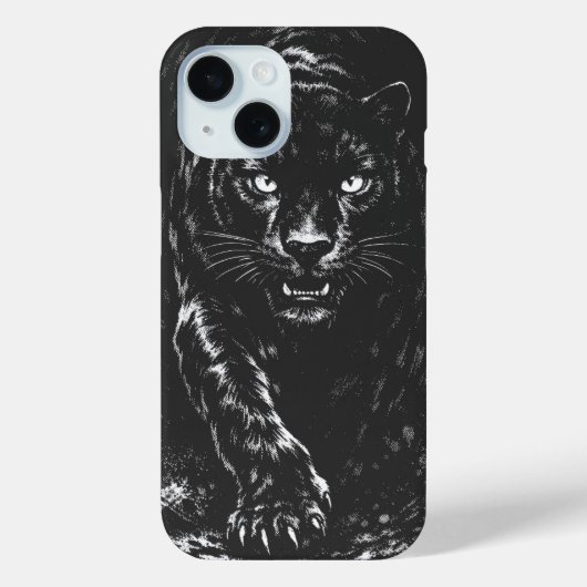 Black Panther — door BurnsInHell Case-Mate iPhone Case (Achterkant)