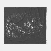 Black Panther — door BurnsInHell Fleece Deken (Voorkant (Horizontaal))